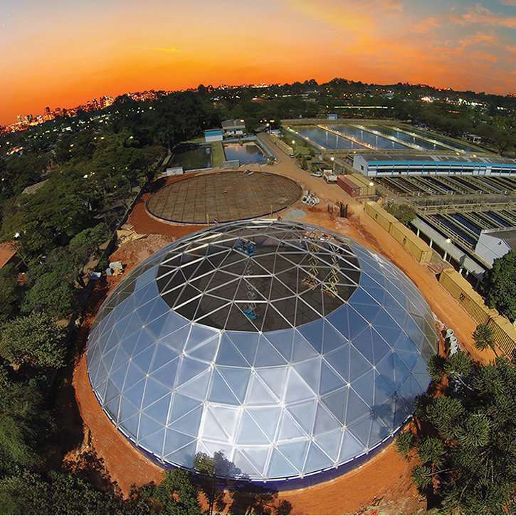 The APEX Domes Advantage | Kansas Water Treatment Facility The APEX Domes Advantage | Kansas Water Treatment Facility