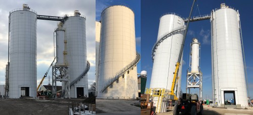 Fly Ash, Slag, Cement Storage & Load Out