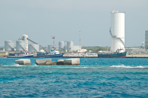 Barge-To-Truck Cement Terminal