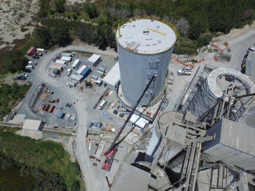 Cement Storage - Portland, New Zealand