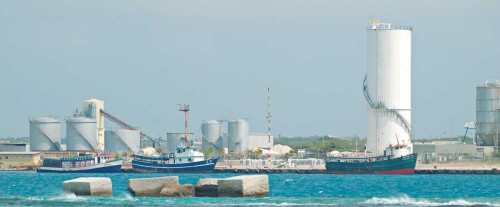 Barge-To-Truck Cement Terminal